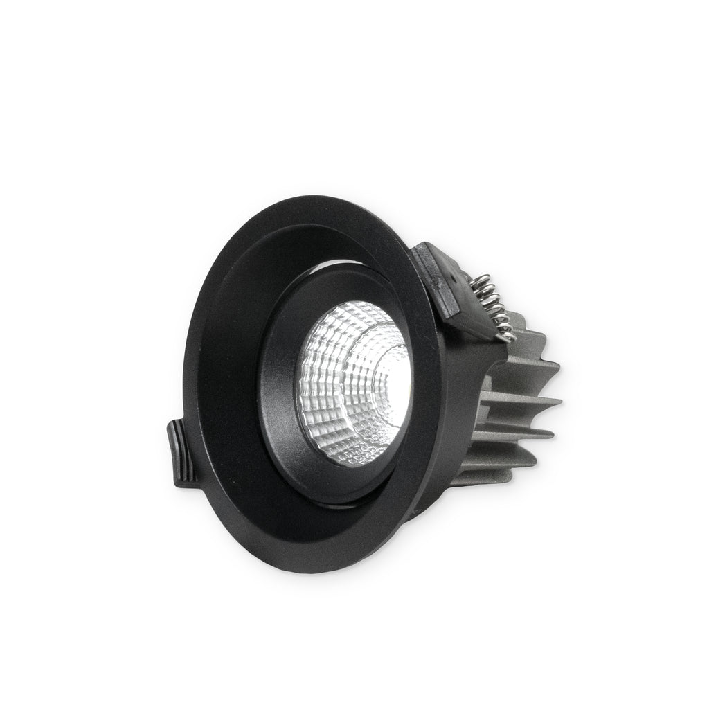 MINALOX RECESSED LED DOWNLIGHT D85 DUALWHITE 12W 24V 60D 1800-4500K BLACK